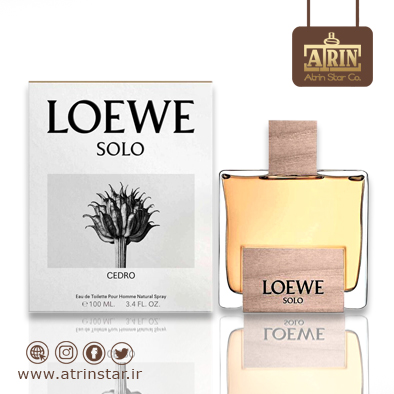 Solo Loewe Cedro Eau de Toilette(EDT)سولو لوئوه سدرو او دو تویلت