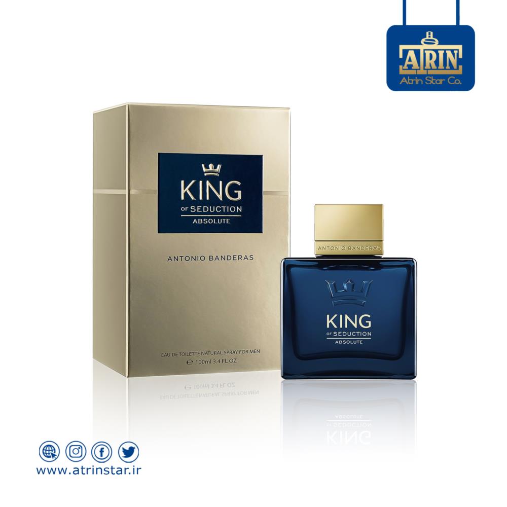 Antonio Banderas King of Seduction Absolute 100mlآنتونیو باندراس کینگ آو سداکشن ابسولوت 100 میلی لیتر