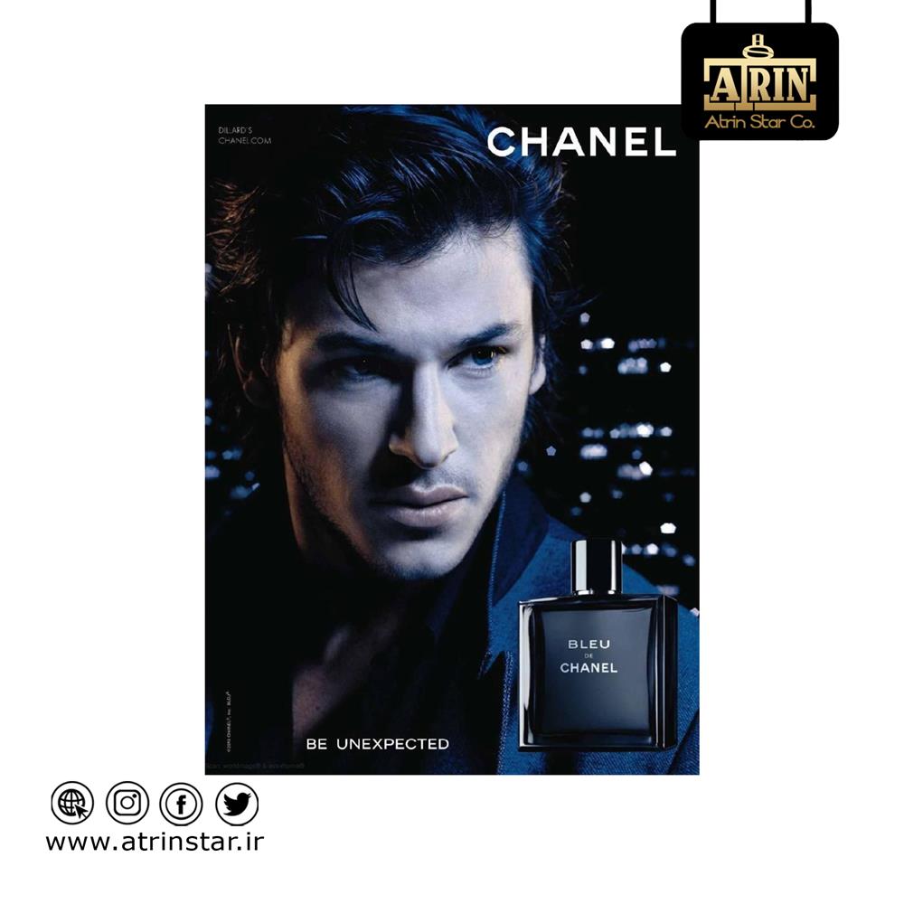Bleu de Chanel Eau de Toilette 100 mlبلو دو شنل او دو تویلت 100 میلی لیتر