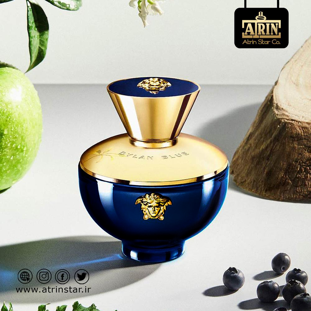 Versace Pour Femme Dylan Blue 50mlورساچ پغ فم دیلن بلو 50 میلی لیتر