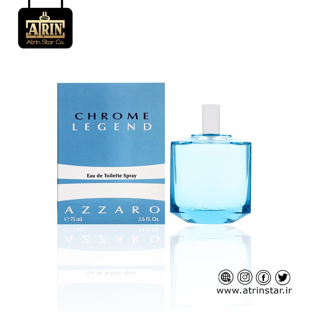 Azzaro Chrome Legend 75 mlآزارو کروم لجند 75 میلی لیتر