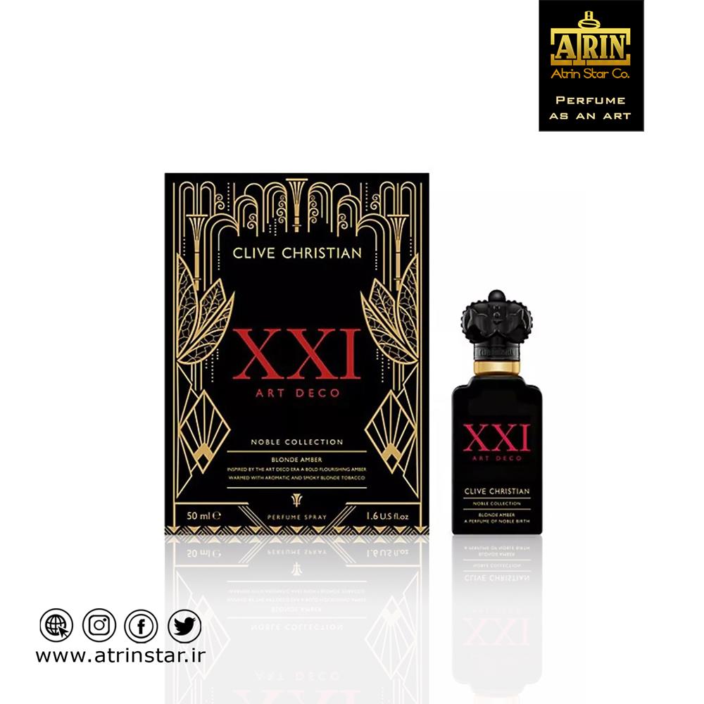 Clive Christian XXI Art Deco Noble Collection Blonde Amberکلایو کریستین 21 آرت دکو نوبل کالکشن بلاند آمبر